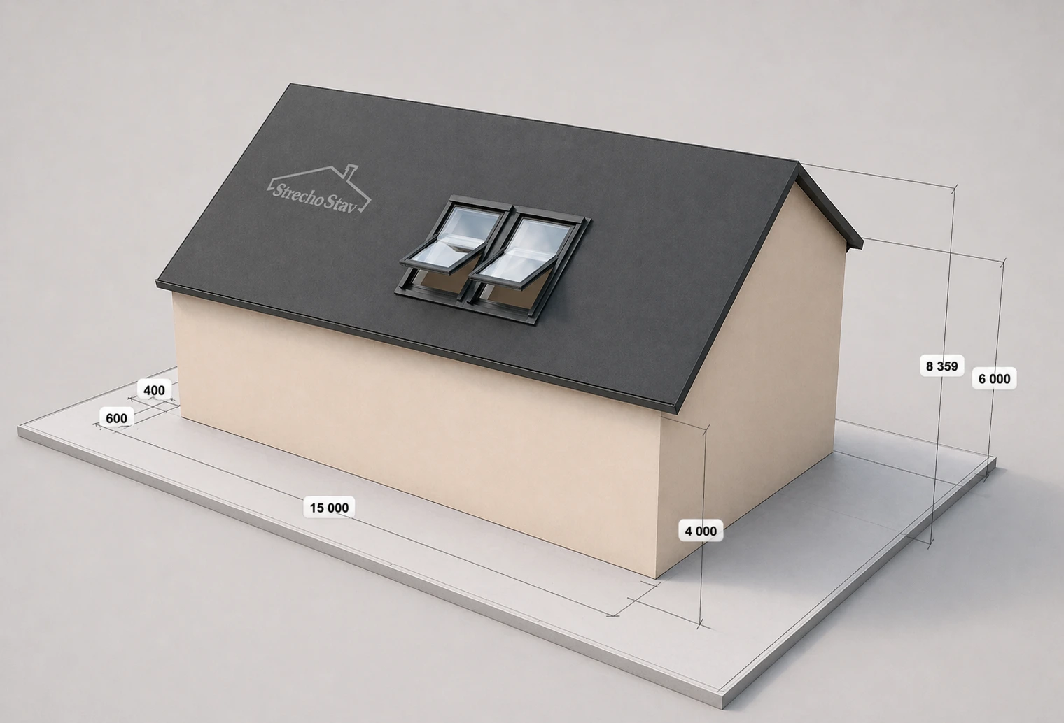 Orientačný výpočet ceny zobytnenia podkrovia